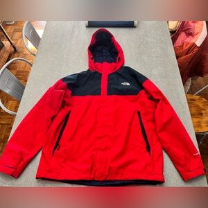 The North Face Red and Navy Jacket
